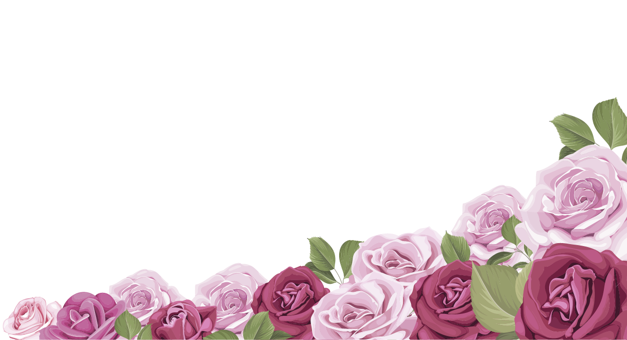 バラの花